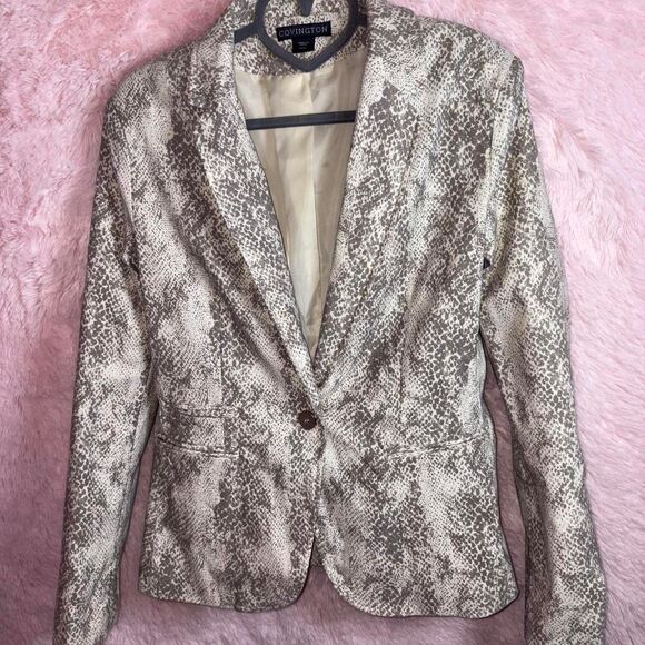 Snakeskin Blazer - Picture 3 of 5